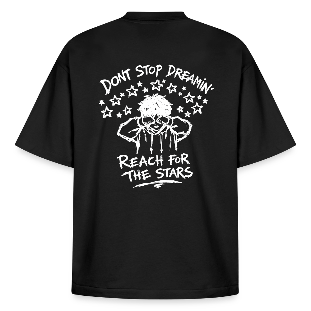 Dreamin' T-Shirt – Boxy Heavyweight Unisex Organic - black