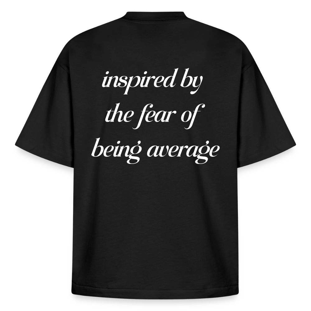 Inspire T-Shirt - Boxy Heavyweight Unisex Organic - black