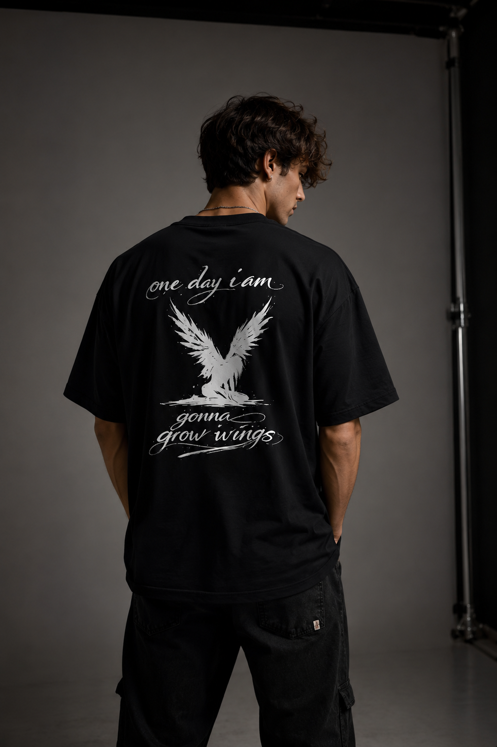 Wings T-Shirt - Boxy Heavyweight Unisex Organic